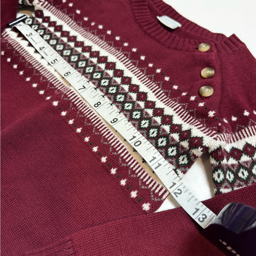 Edgehill Collection  Boy's Fair Isle Sweater  SZ 2T
